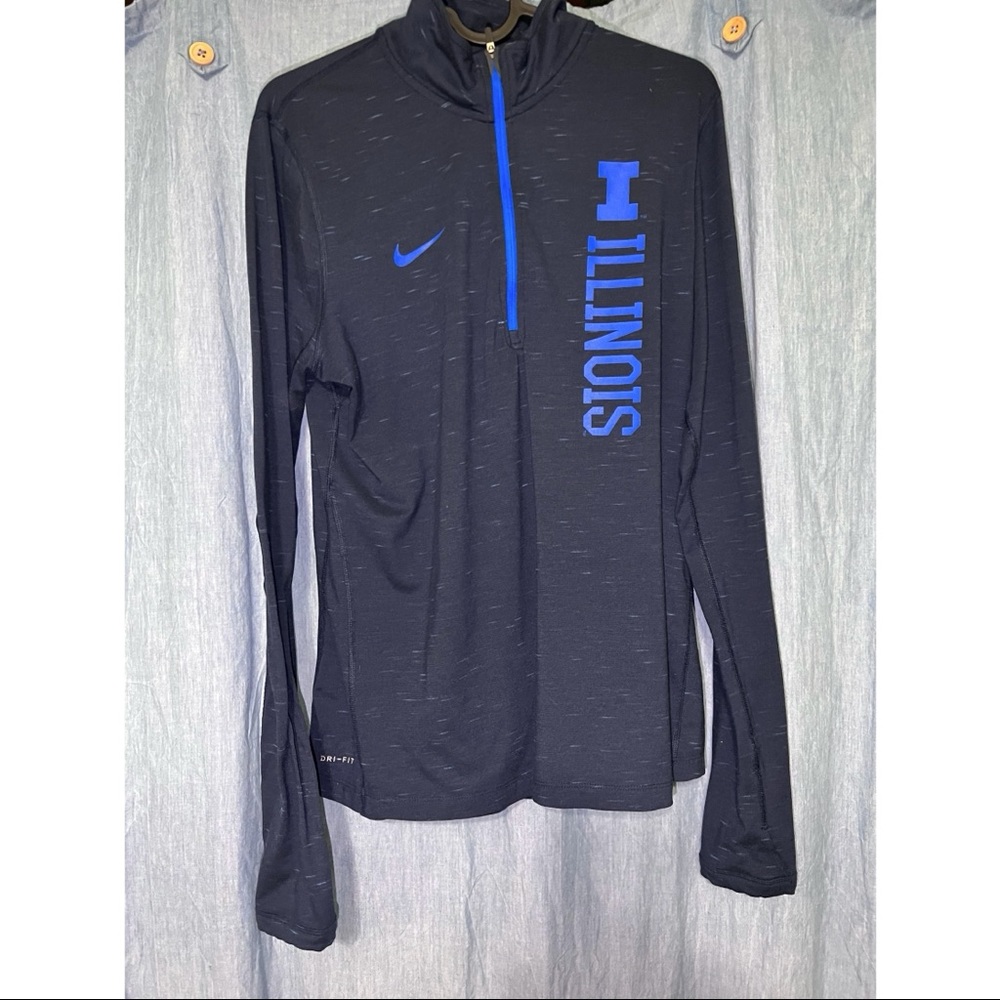 Illinois Nike Half Zip